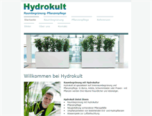 Tablet Screenshot of hydrokultur-muenchen.de